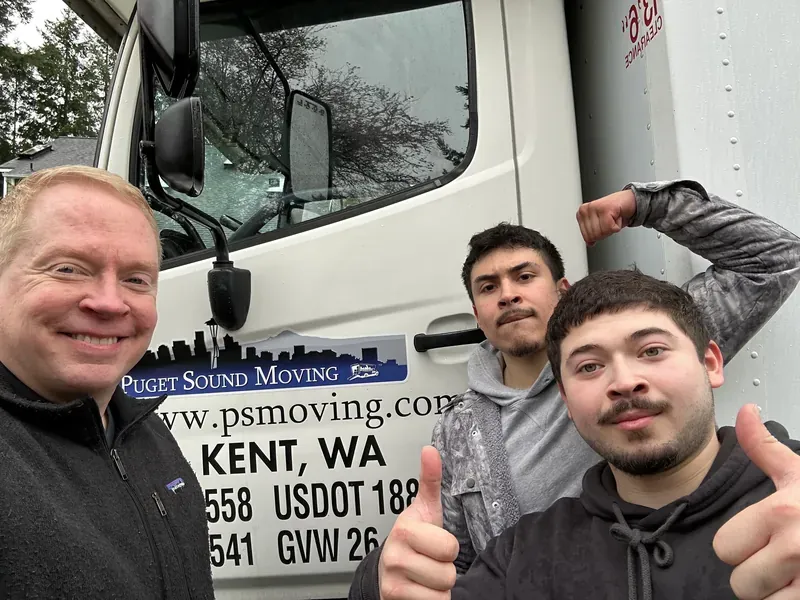 Photo from Brent W.’s move with Puget Sound Moving