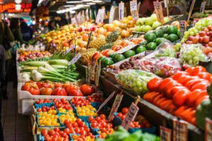 All kinds of people flock to the year-round Farmer's Market in Ballard, one of the best Seattle neighborhoods.