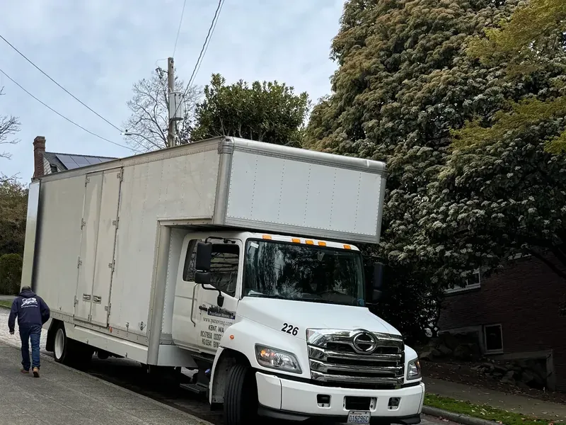 Photo from a Puget Sound Moving customer’s move